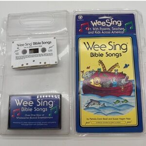Wee Sing Bible Songs Cassette Tape and Book Set Price Stern Sloan Classic